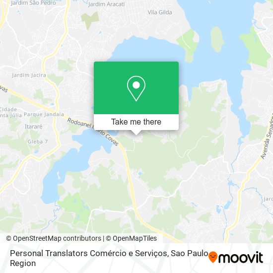 Mapa Personal Translators Comércio e Serviços