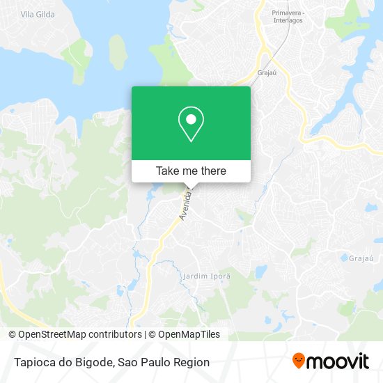 Tapioca do Bigode map