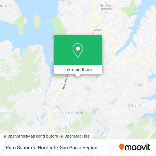 Puro Sabor do Nordeste map