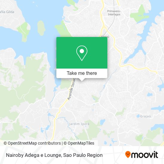 Nairoby Adega e Lounge map