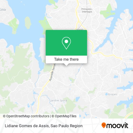 Lidiane Gomes de Assis map