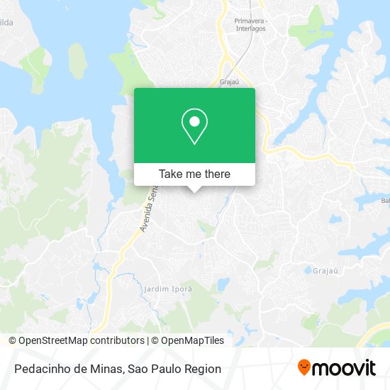 Mapa Pedacinho de Minas