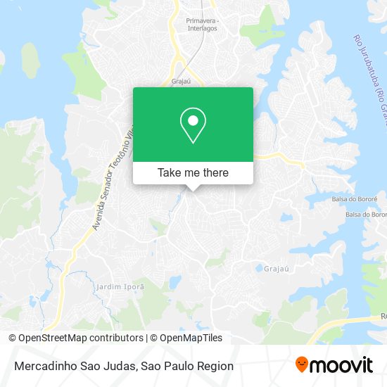 Mapa Mercadinho Sao Judas