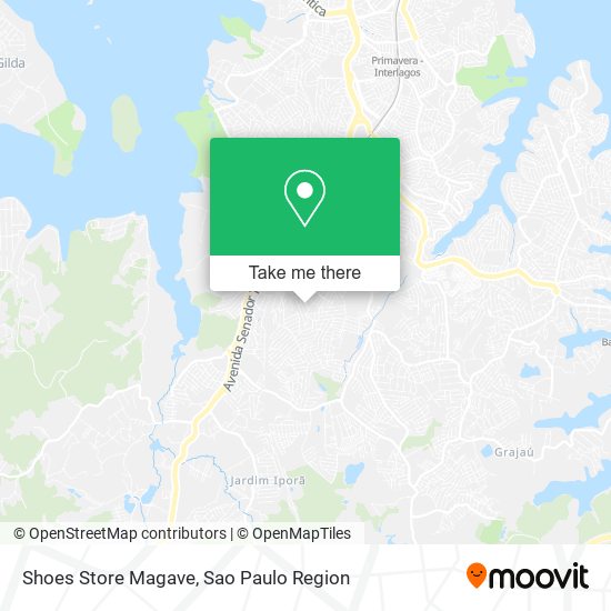 Shoes Store Magave map