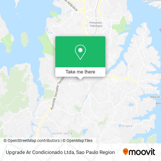 Mapa Upgrade Ar Condicionado Ltda