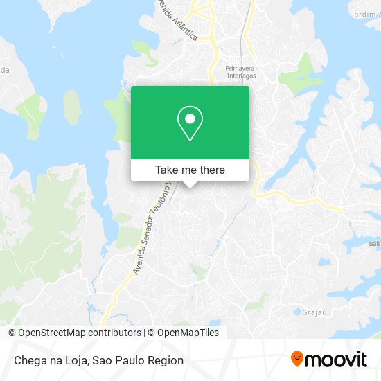 Mapa Chega na Loja