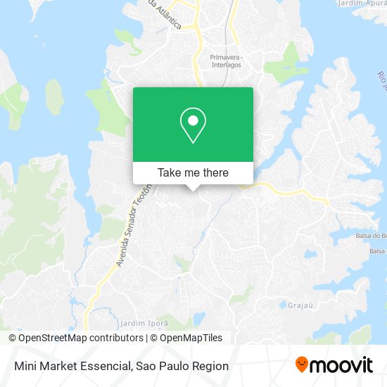 Mini Market Essencial map