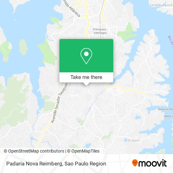 Padaria Nova Reimberg map