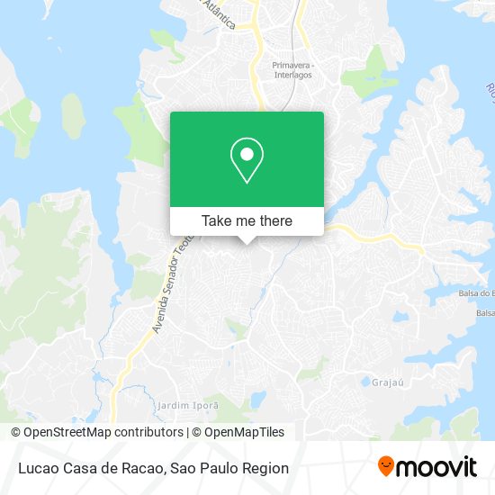 Mapa Lucao Casa de Racao