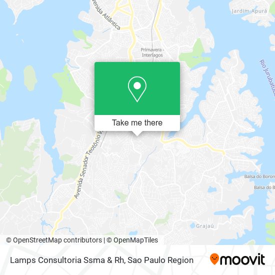 Lamps Consultoria Ssma & Rh map