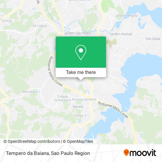 Tempero da Baiana map