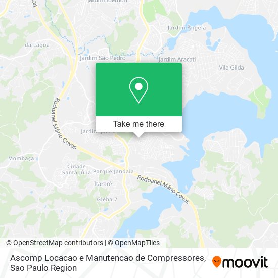 Ascomp Locacao e Manutencao de Compressores map