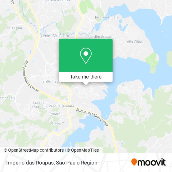 Imperio das Roupas map