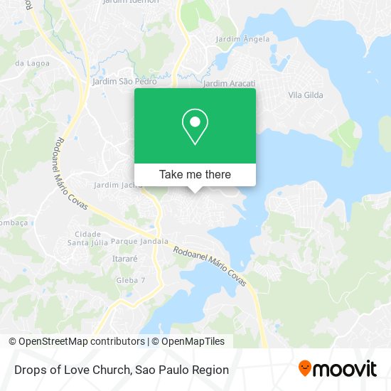 Mapa Drops of Love Church