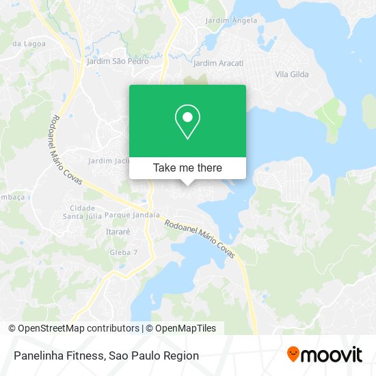 Panelinha Fitness map