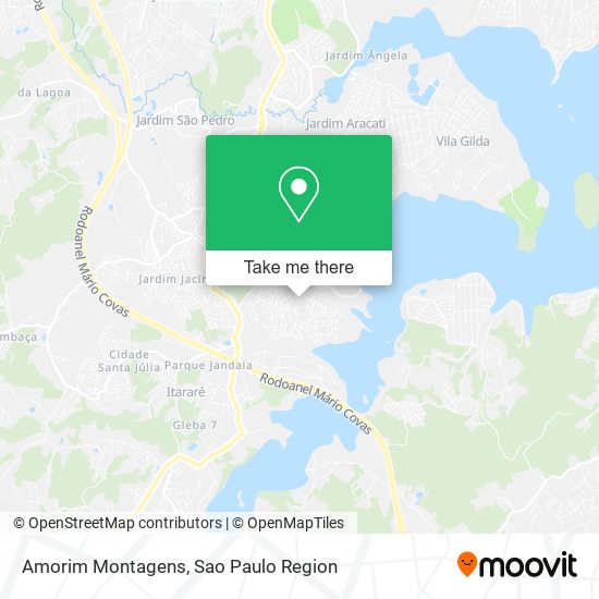 Amorim Montagens map