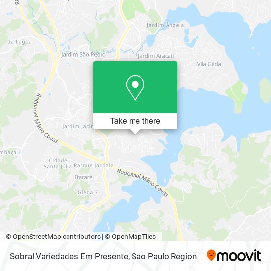 Sobral Variedades Em Presente map