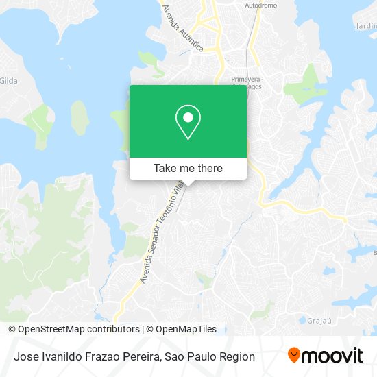 Jose Ivanildo Frazao Pereira map