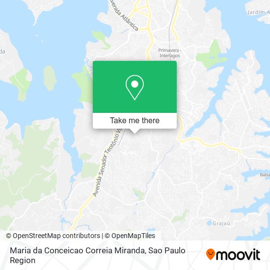 Mapa Maria da Conceicao Correia Miranda