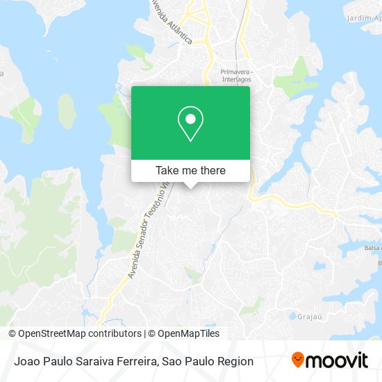 Joao Paulo Saraiva Ferreira map