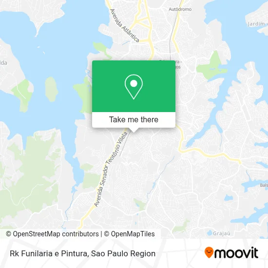 Rk Funilaria e Pintura map