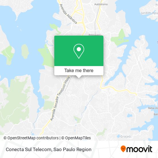 Conecta Sul Telecom map