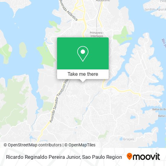 Ricardo Reginaldo Pereira Junior map