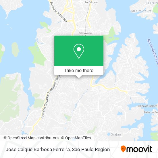 Jose Caique Barbosa Ferreira map