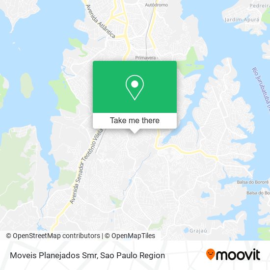 Moveis Planejados Smr map