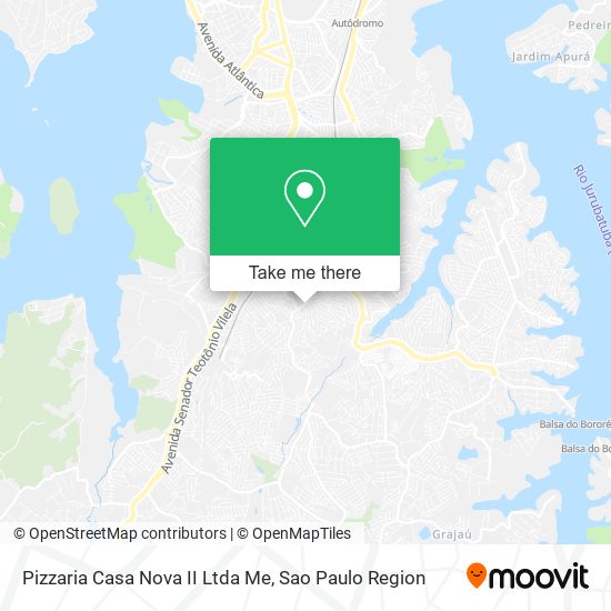 Pizzaria Casa Nova II Ltda Me map