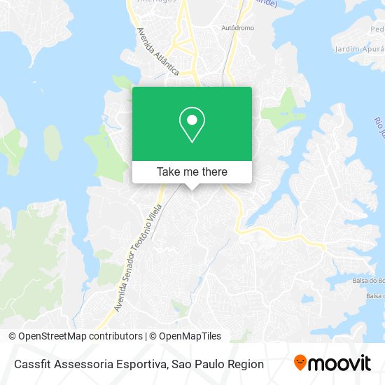 Cassfit Assessoria Esportiva map