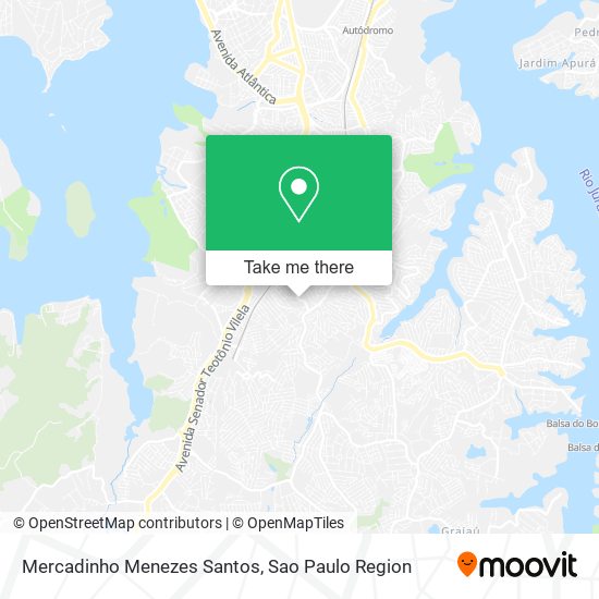 Mercadinho Menezes Santos map