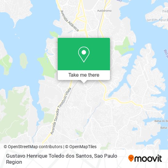 Gustavo Henrique Toledo dos Santos map