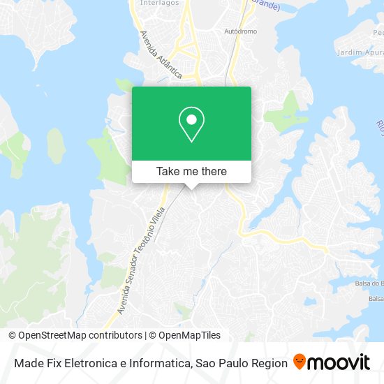 Mapa Made Fix Eletronica e Informatica