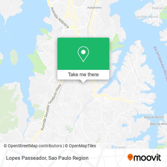 Lopes Passeador map