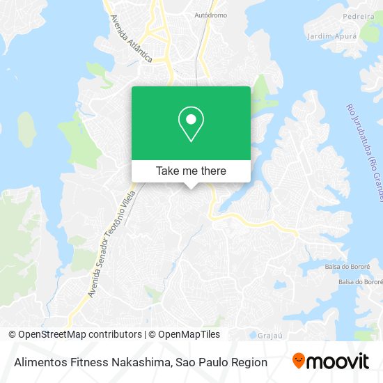 Alimentos Fitness Nakashima map