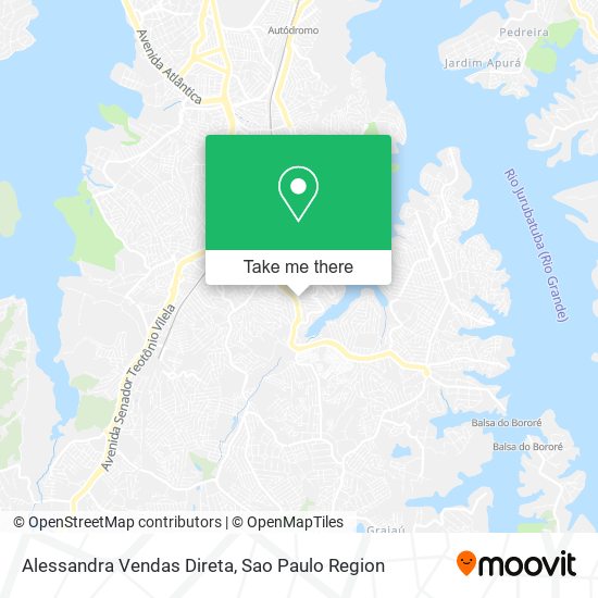 Mapa Alessandra Vendas Direta