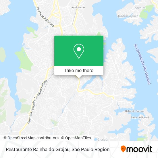 Restaurante Rainha do Grajau map