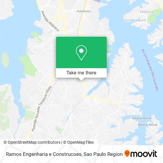 Ramos Engenharia e Construcoes map