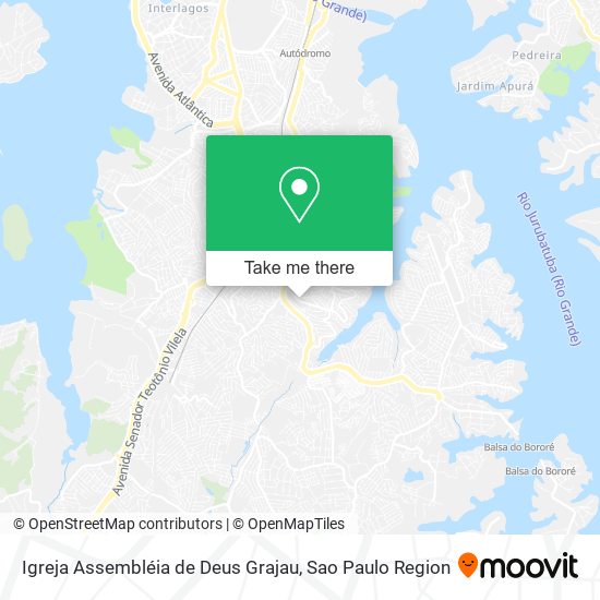 Igreja Assembléia de Deus Grajau map