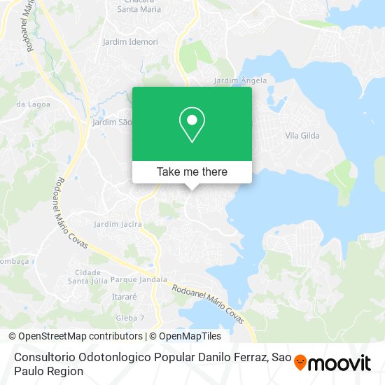 Consultorio Odotonlogico Popular Danilo Ferraz map