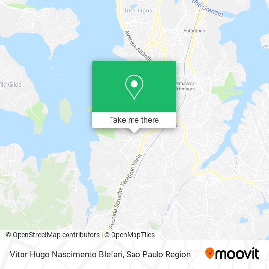 Vitor Hugo Nascimento Blefari map