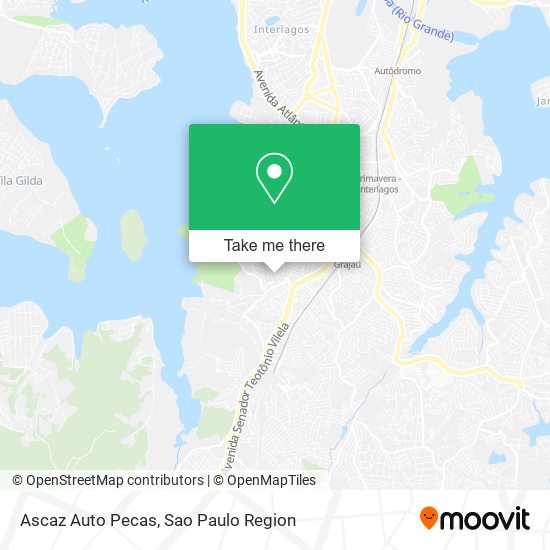 Ascaz Auto Pecas map