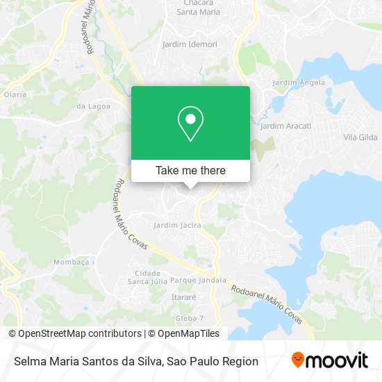 Selma Maria Santos da Silva map