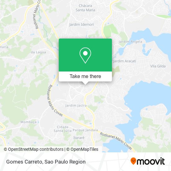 Gomes Carreto map