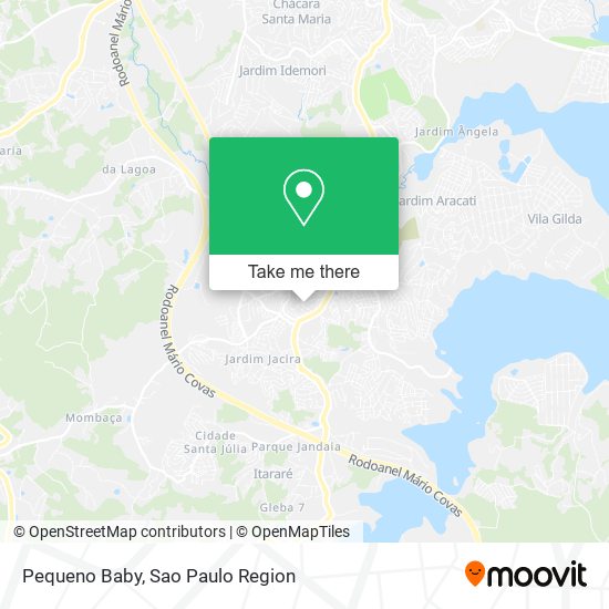 Pequeno Baby map