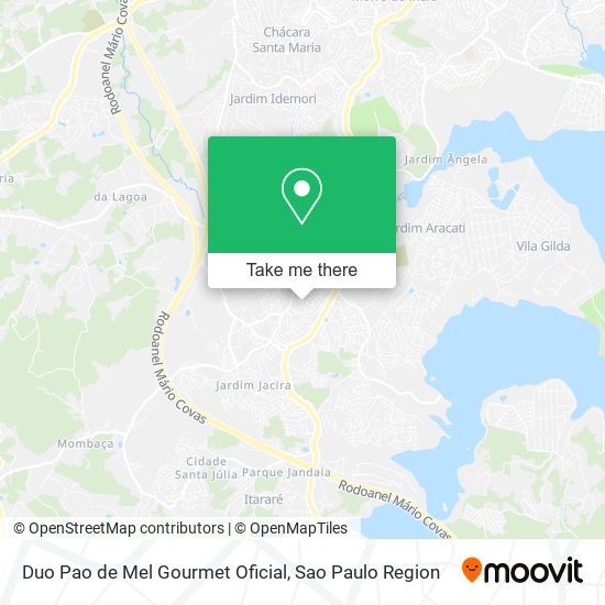 Duo Pao de Mel Gourmet Oficial map