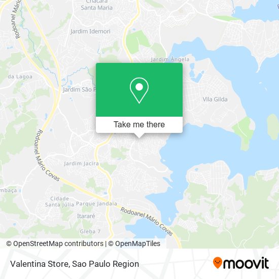 Valentina Store map