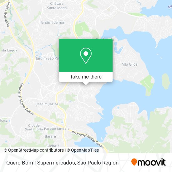 Mapa Quero Bom I Supermercados