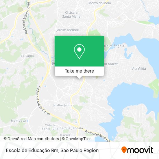 Escola de Educação Rm map